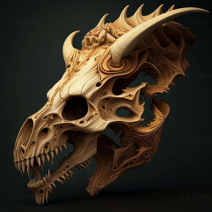 3D модель Череповий журавель (Blaberus craniifer). (STL)